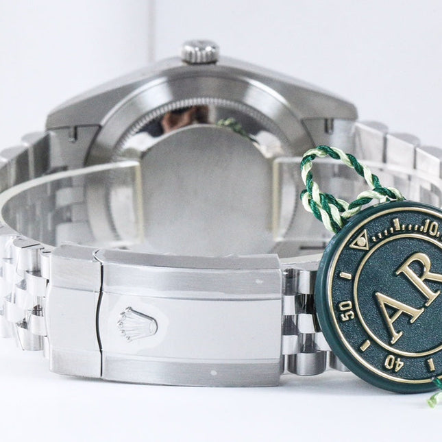 DATEJUST 41 GREY DIAL SILVER CASE
