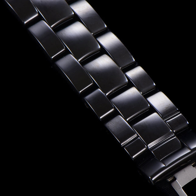 J12 38MM BLACK CERAMIC DIAMOND NUMERALS