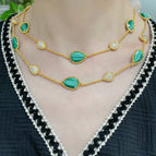 High-Quality Silver Alloy - 14K Gold Plated