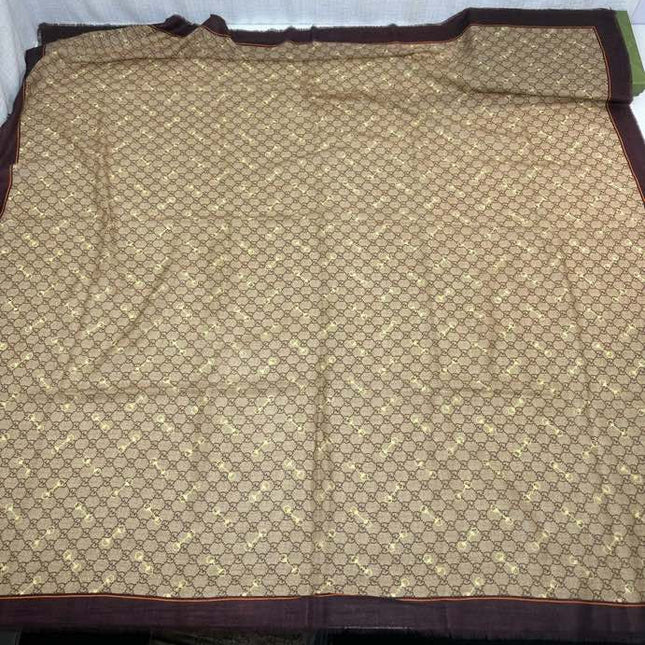 GUCCI 25S SCARF 140 IN CASHMERE 740366