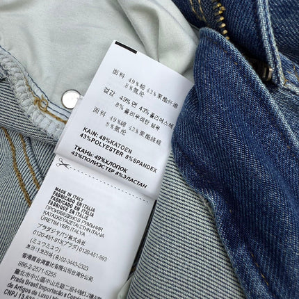 PRADA 26S TWO-POCKET STRAIGHT-LEG JEANS 587