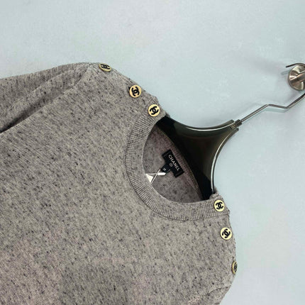 CHANEL 26S SHORT SLEEVE KNIT TOP 1565