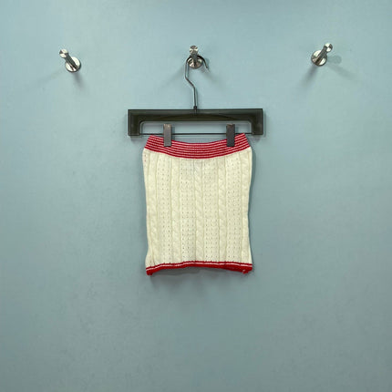 MIUMIU 26S KNIT CARDIGAN AND MINI SKIRT SET 1352