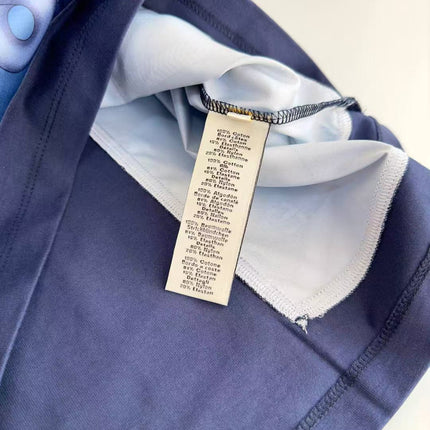 HM T-SHIRT NAVY BLUE SILK 238576