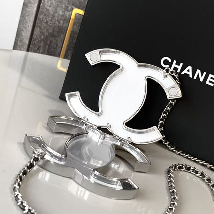 CC CLASSIC BAG CHAIN IN SILVER METAL