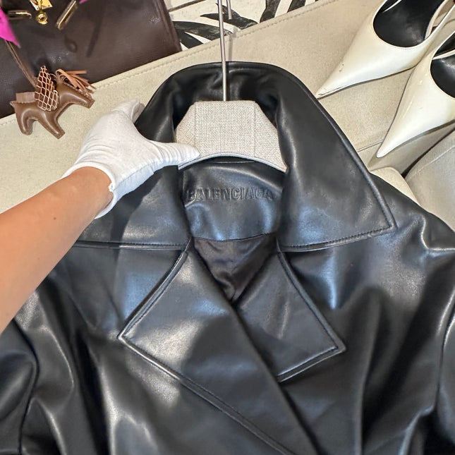 BALENCIAGA 26S LEATHER JACKET 206