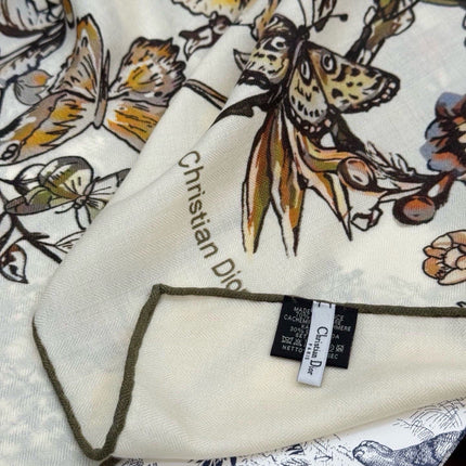 DIOR 26S SCARF 135CM IN CASHMERE SILK 309304