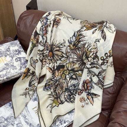 DIOR 26S SCARF 135CM IN CASHMERE SILK 309304