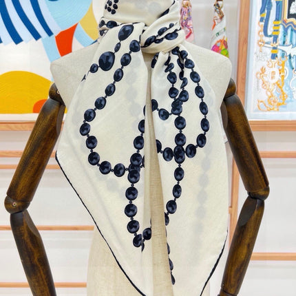 CHANEL 26S SCARF 140 IN SILK 311965