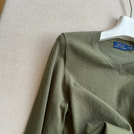 RALPH LAUREN 26S V-NECK SWEATER 597