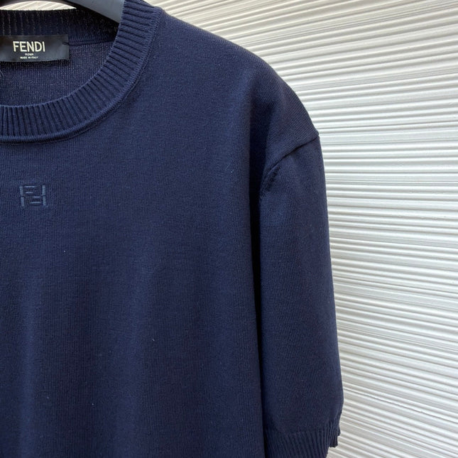 FENDI 26S SHORT SLEEVE KNIT 106