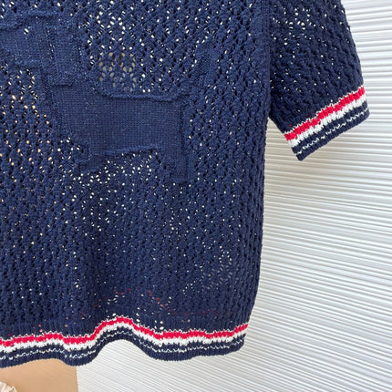 THOM 26S SHORT-SLEEVED KNIT TOP STYLE 159