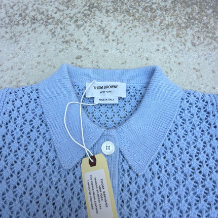 THOM 26S SHORT-SLEEVED KNIT POLO SHIRT STYLE 154