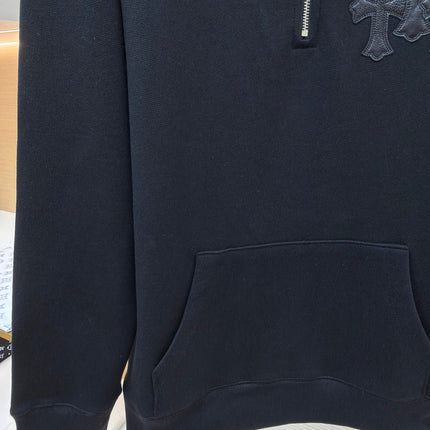 CHROME HEARTS 26S HALF-ZIP SWEATSHIRT 103