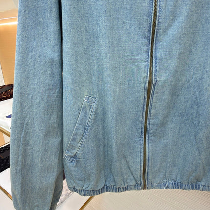 RALPH LAUREN 26S ZIP-UP DENIM JACKET 565