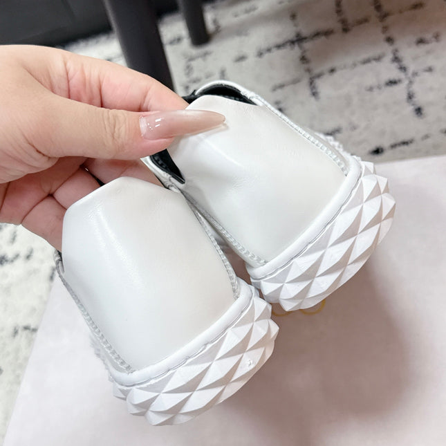 JIMMY CHOO 26S SNEAKERS IN WHITE SUEDE WITH BLACK LACES