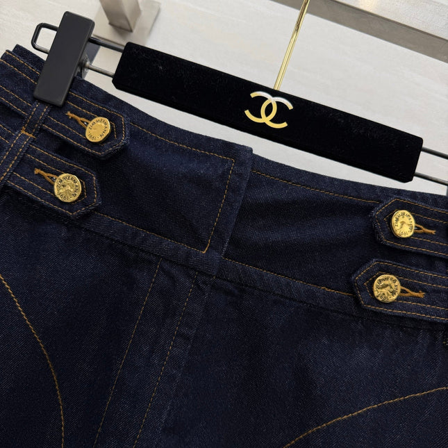 ZIMMERMANN 26S DENIM SKIRT STYLE 40