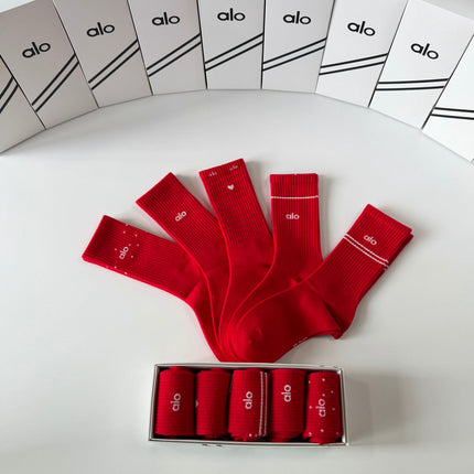 ALO 26S CREW SOCKS 150801 (1 BOX)