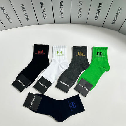 BALENCIAGA 26S ANKLE SOCKS 270753 (1 BOX)