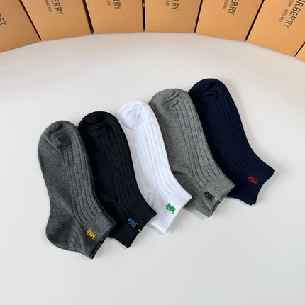 BURBERRY 26S ANKLE SOCKS 296472 (1 BOX)