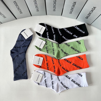 BALENCIAGA 26S CREW SOCKS 314728 (1 BOX)
