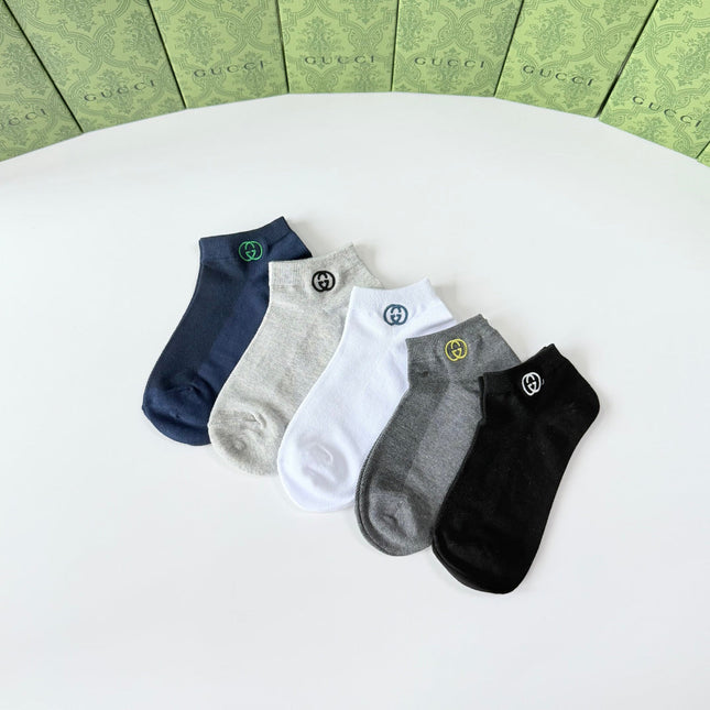 GUCCI 26S ANKLE SOCKS 402515 (1 BOX)