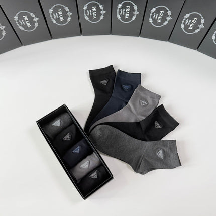 PRADA 26S ANKLE SOCKS 417744 (1 BOX)