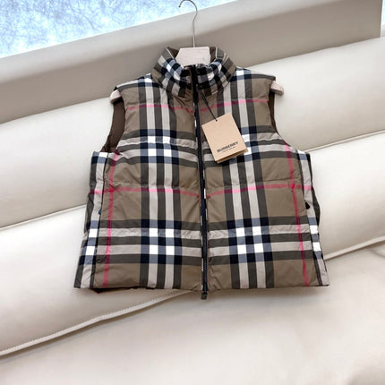 BURBERRY 25S REVERSIBLE PUFFER VEST 166