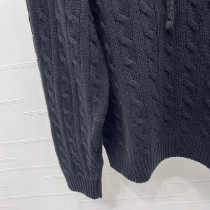 RALPH LAUREN 25S KNITTED V-NECK SWEATER 250
