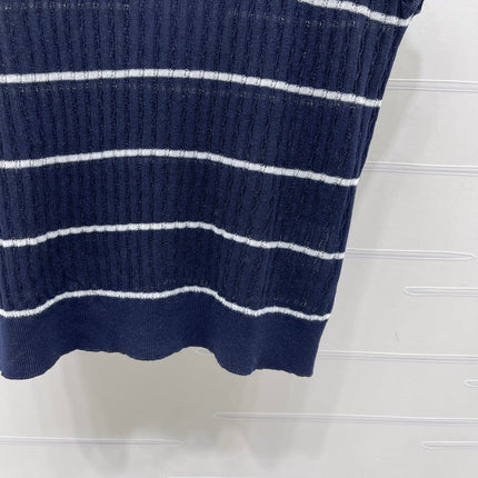 CHANEL 26S SHORT-SLEEVE KNIT TOP 1343