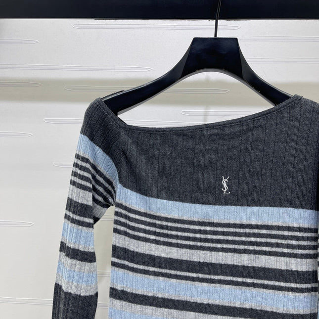 YSL 26S LONG-SLEEVE KNIT TOP 512