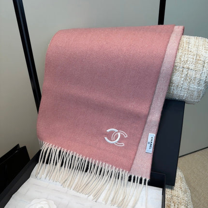 CHANEL 25S SCARF 180 IN CASHMERE 989787
