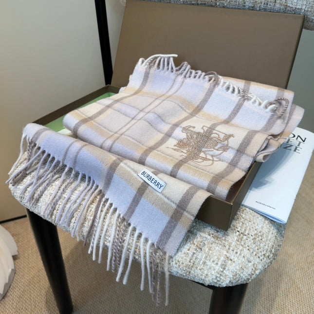 BURBERRY 26S SCARF 180CM IN CASHMERE 207637