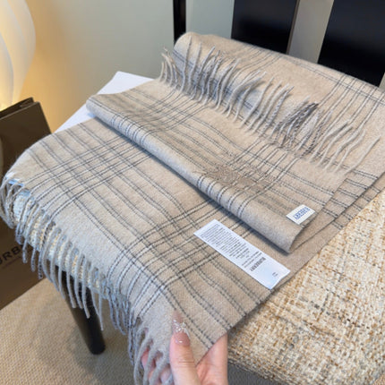 BURBERRY 26S SCARF 180CM IN CASHMERE 215218