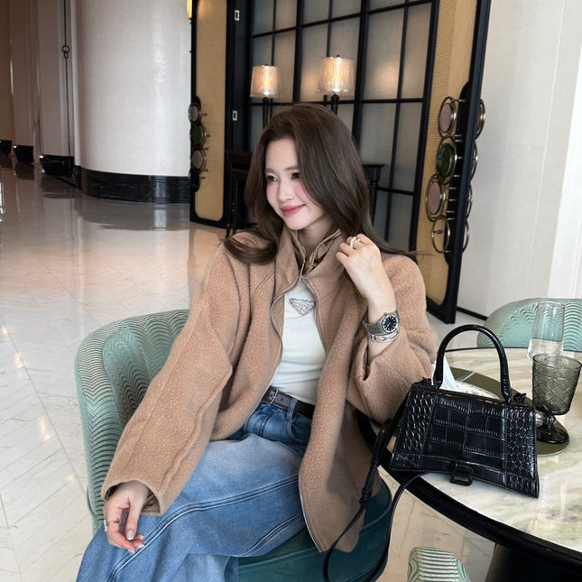 PRADA 25S KHAKI KNIT JACKET 332