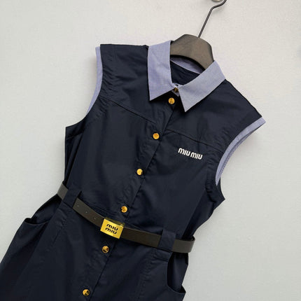 MIUMIU 26S SLEEVELESS DRESS STYLE 1082