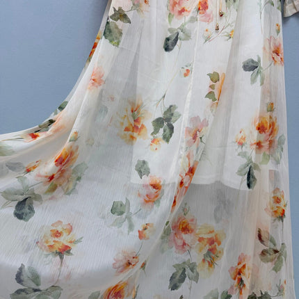 ZIMMERMANN 26S CHIFFON MAXI DRESS STYLE 27