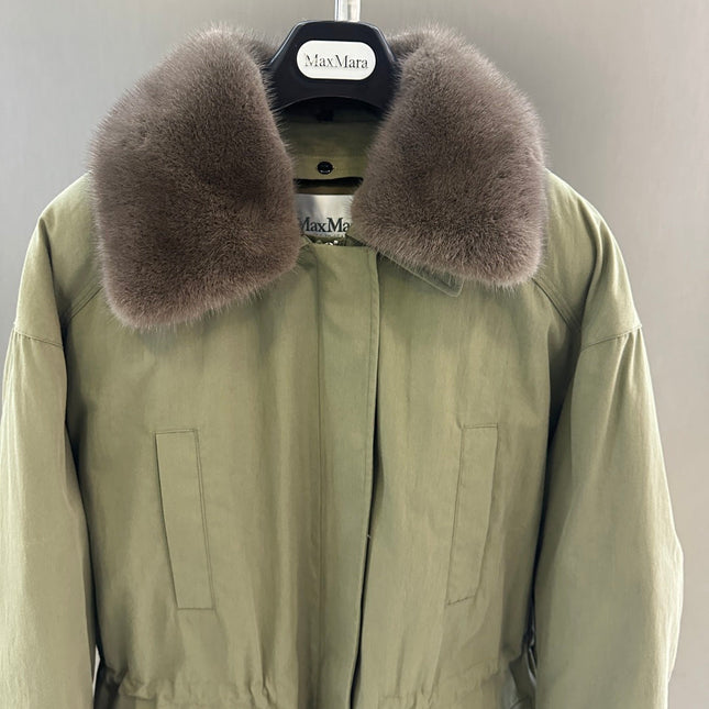 MAX MARA 25S PREMIUM GOOSE DOWN PARKA 125