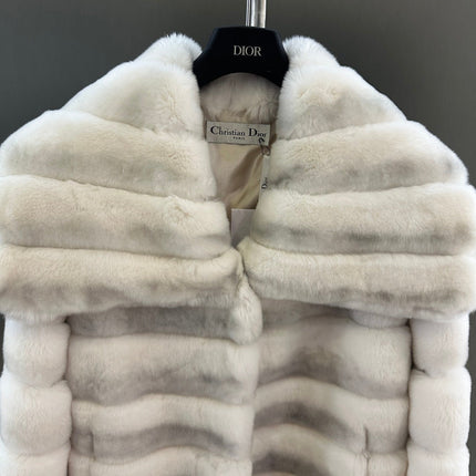 DIOR 25S RABBIT FUR JACKET 738