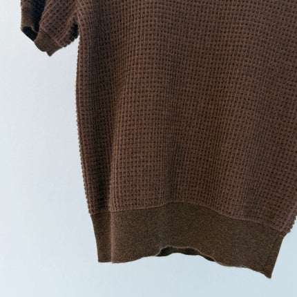 LORO PIANA 26S SHORT SLEEVE KNIT T-SHIRT 692