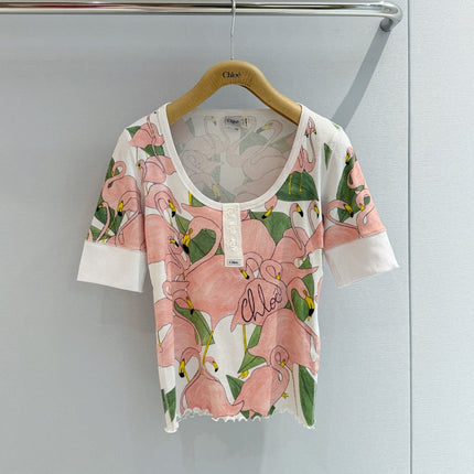 CHLOE 26S SHORT SLEEVE T-SHIRT STYLE 46