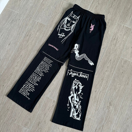CHROME HEARTS 26S WIDE-LEG PANTS 002