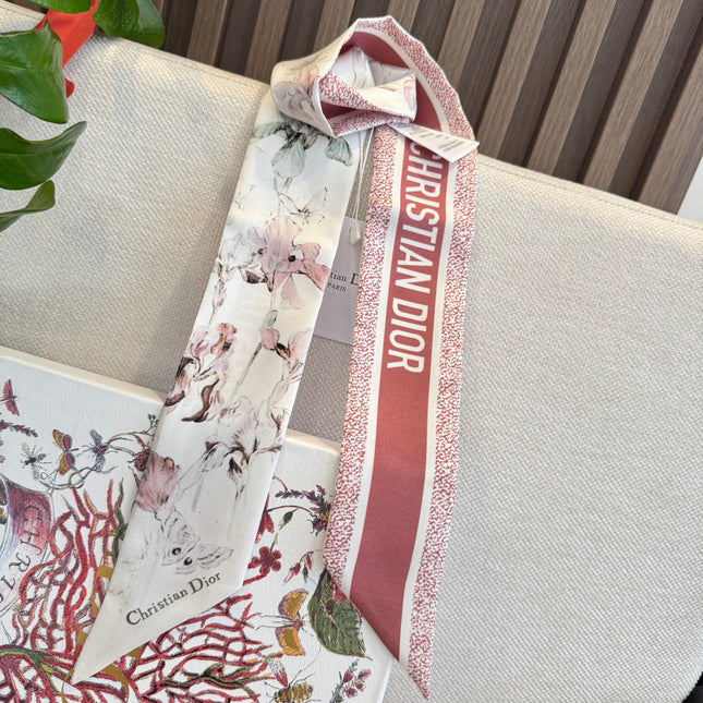 DIOR 26S SCARF 100CM IN SILK 313090