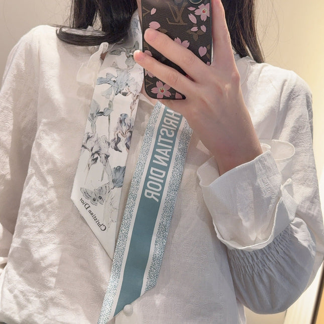 DIOR 26S SCARF 100CM IN SILK 313091