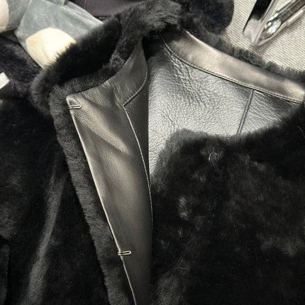 CHANEL 25S SHEEP FUR COAT 505