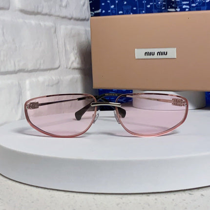 MIUMIU 26S RECTANGULAR FRAME IN METAL 426397