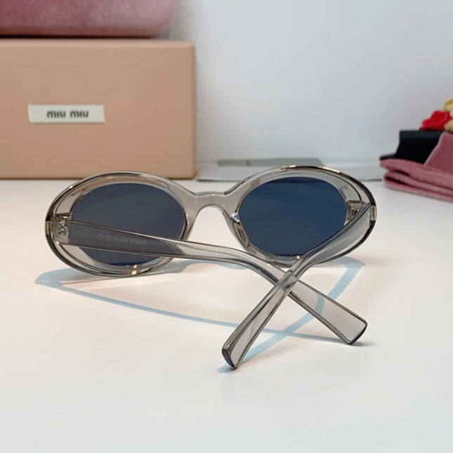 MIUMIU 26S OVAL FRAME IN ACETATE 424529