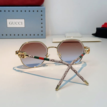 GUCCI 26S POLYGONAL FRAME IN METAL 426440