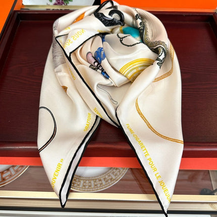 HERMES 26S SCARF 90 IN SILK 492532