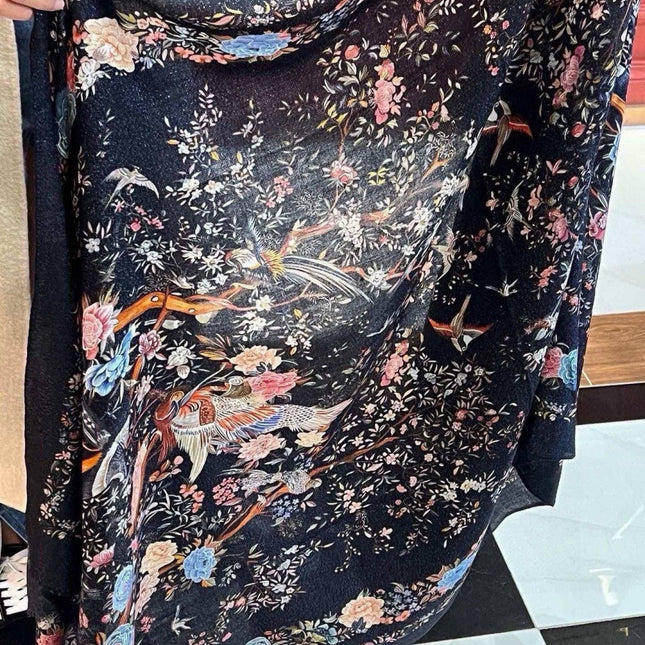 DIOR 26S SCARF 110CM IN WOOL & CASHMERE 300233